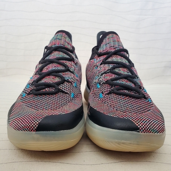 Nike Mens Zoom KD 11 Multi-Color Basketball Shoes Sneakers AO2604-001 Size 8 - Picture 4 of 11